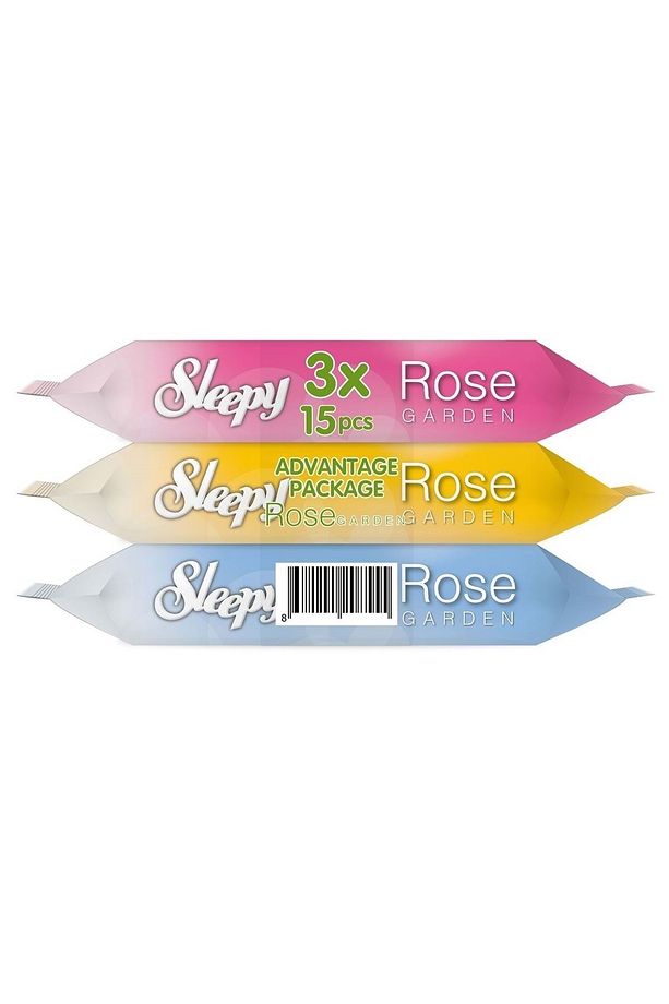 Islak Havlu Cep Mendil 15 Yaprak (6 LI SET) Rose/garden (2PK*3) 90 Yaprak - 2