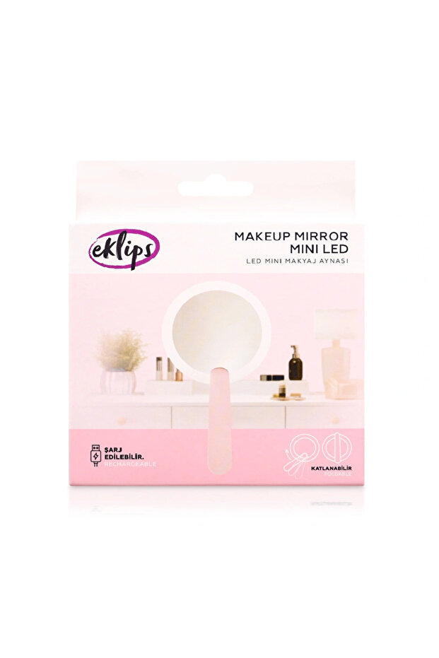 Led Mini Makyaj Aynası - 1