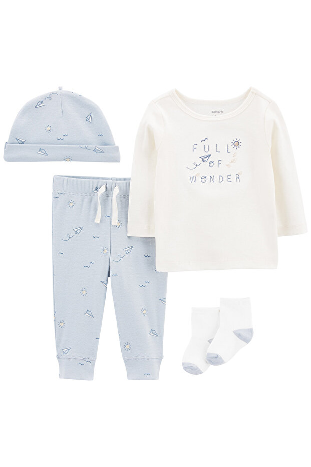 Erkek Bebek 4Lü Set - 1