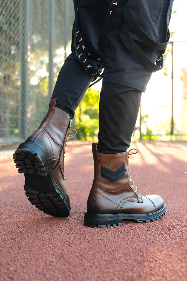 Taba Cilt Erkek Postal Bot 0012347 - 3