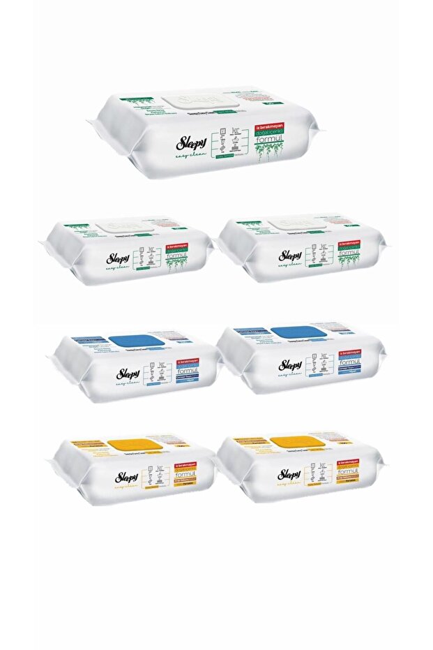 إضافات الصابون الأبيض SleepyEasy Clean + إضافات مبيض + إضافات صابون أسود 7 × 100 (700 ورقة)