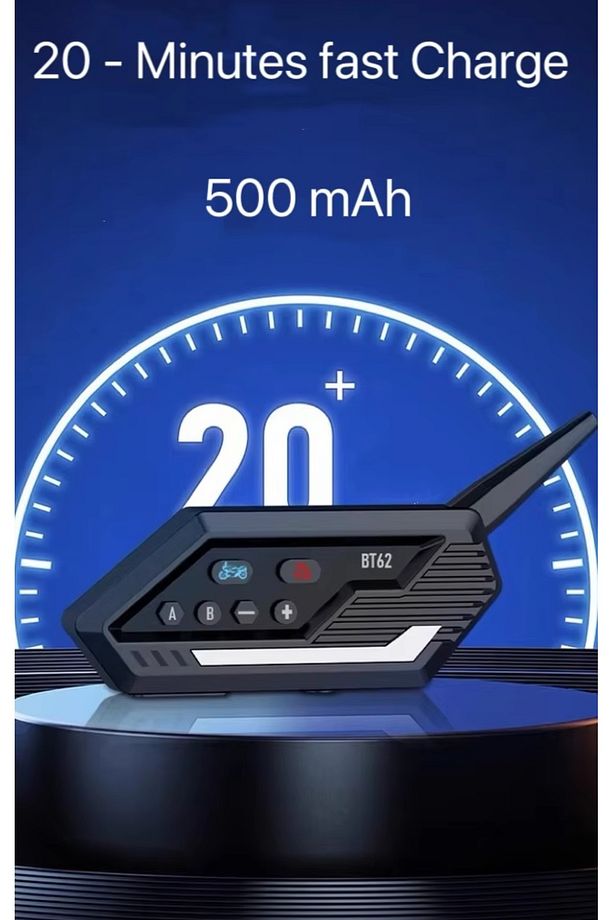 İNTERCOM TWS VERSİYON ÇİFT KULAKLIK EŞLEŞME 2 KASK ARASINDA BAĞLANTI MOTORSİKLET BLUETOOTH KULAKLIK - 7