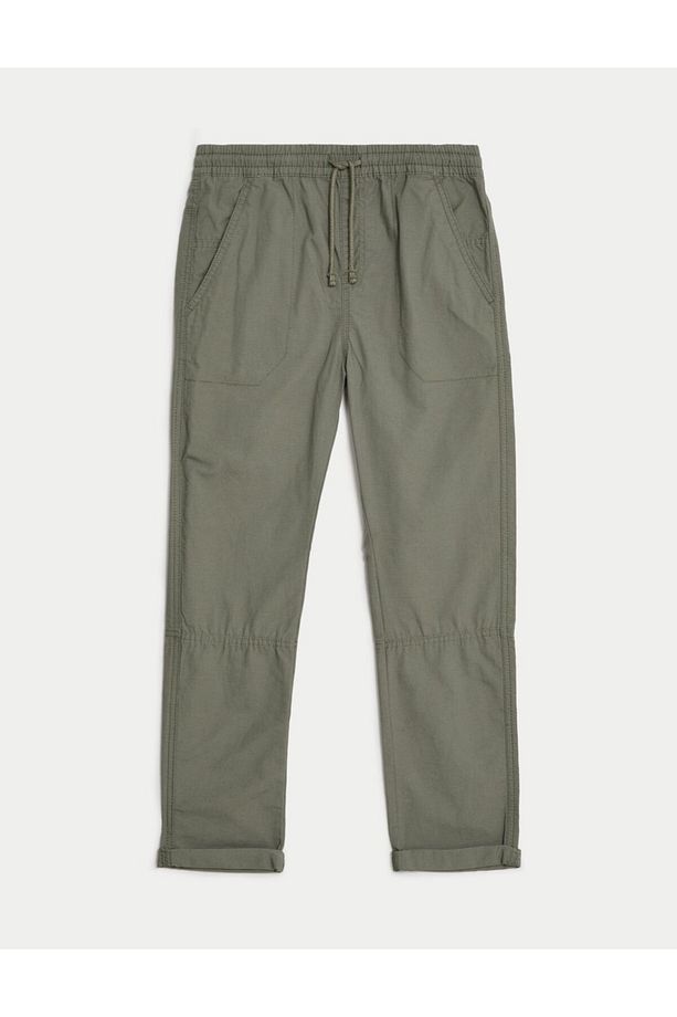 Saf Pamuklu Regular Fit Pantolon (6-16 Yaş) - 5