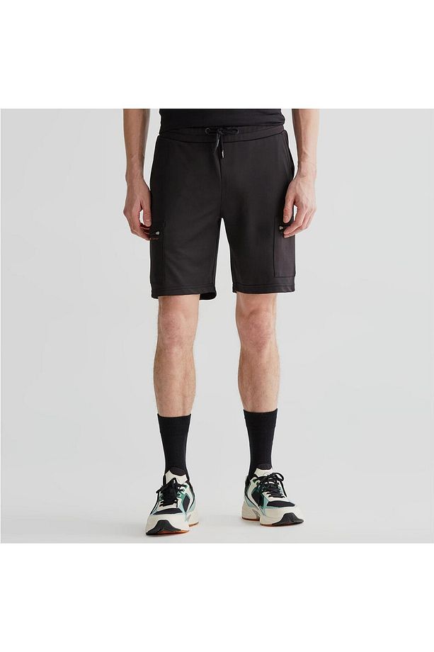 Erkek Siyah Regular Fit Şort - 3