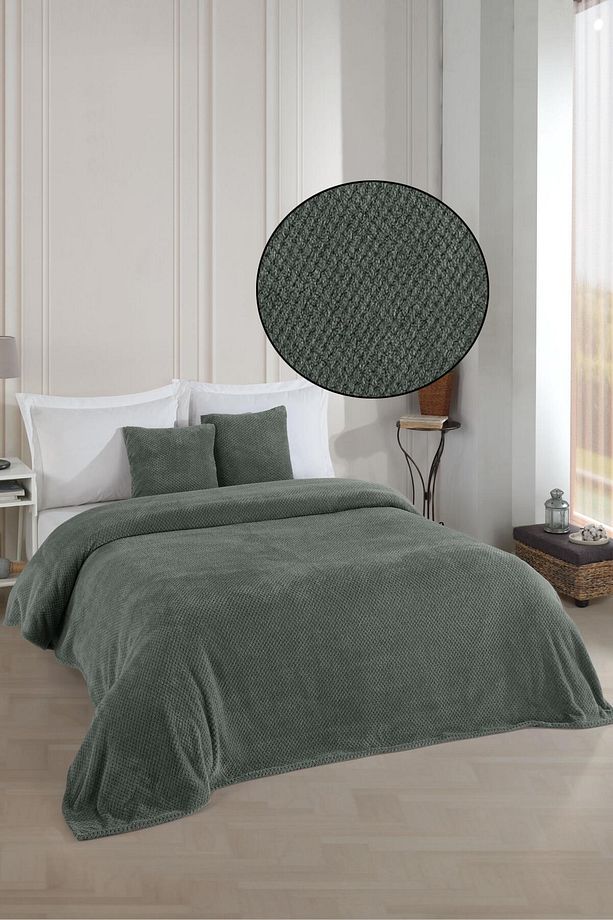 Softy /wellsoft/çift Kişilik Yatak Örtüsü Ve Battaniyesi Olarak Kullanılabilir. 220 X 230 2 Adet - 1