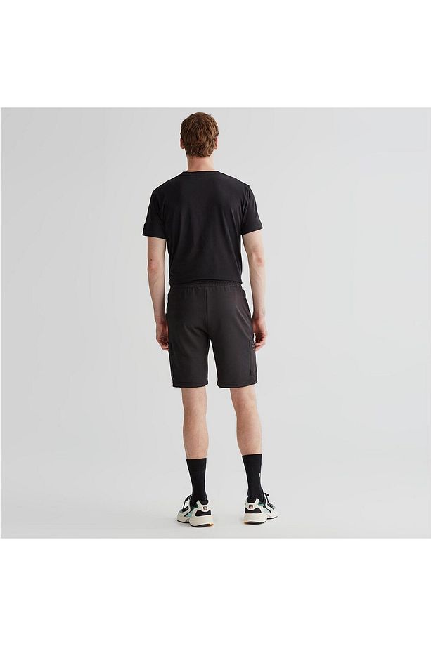 Erkek Siyah Regular Fit Şort - 2