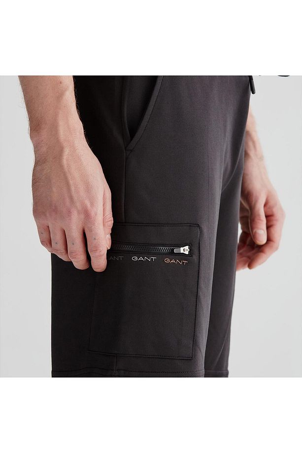 Erkek Siyah Regular Fit Şort - 5