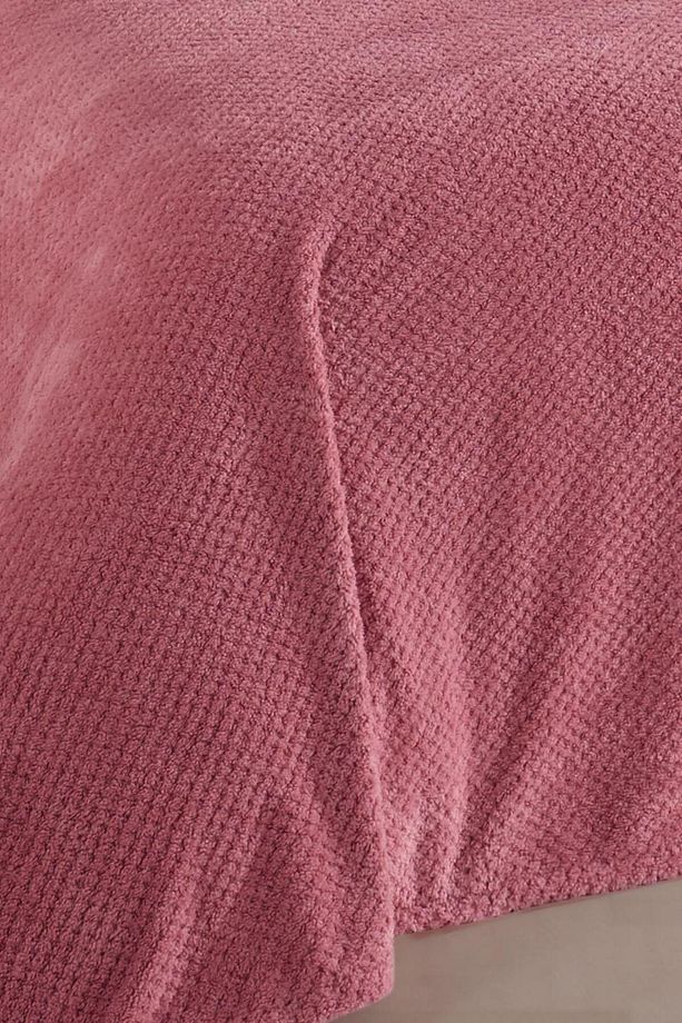 Softy Çift Kişilik Yatak Örtüsü | Wellsoft Battaniye 220 X 230cm 2 Adet Kırlent Kılıfı 45x45cm - 3