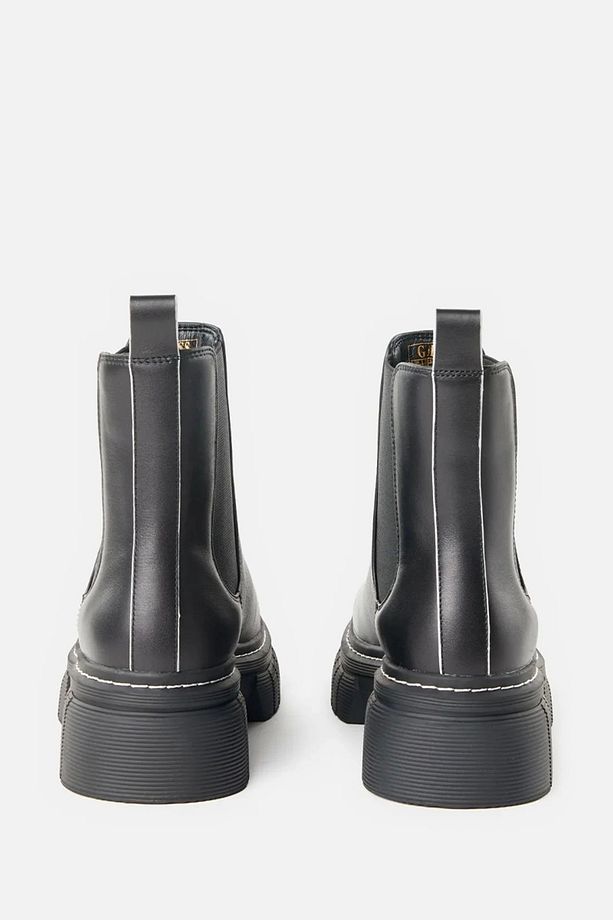 Deri Siyah Bot FLFALSLEA10-BLACK - 3