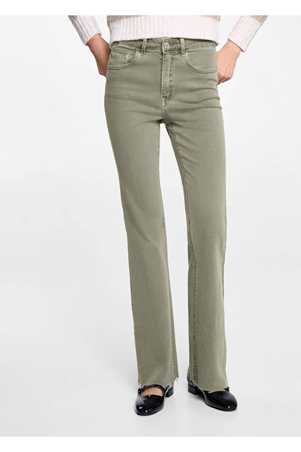 İspanyol Paça Pantolon - 7