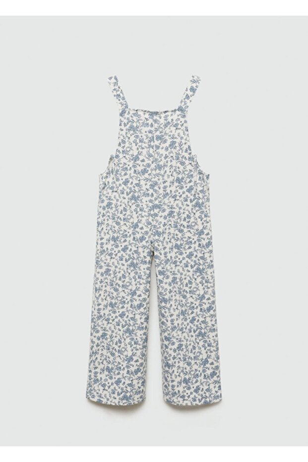 Çiçek desenli tulum - 3