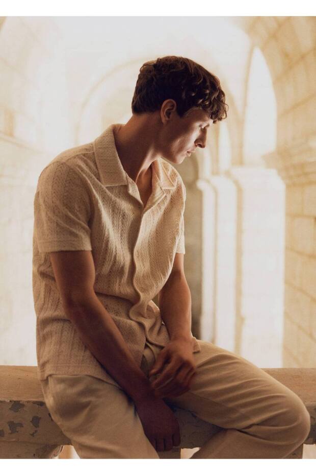 Kroşe Triko Gömlek - 8