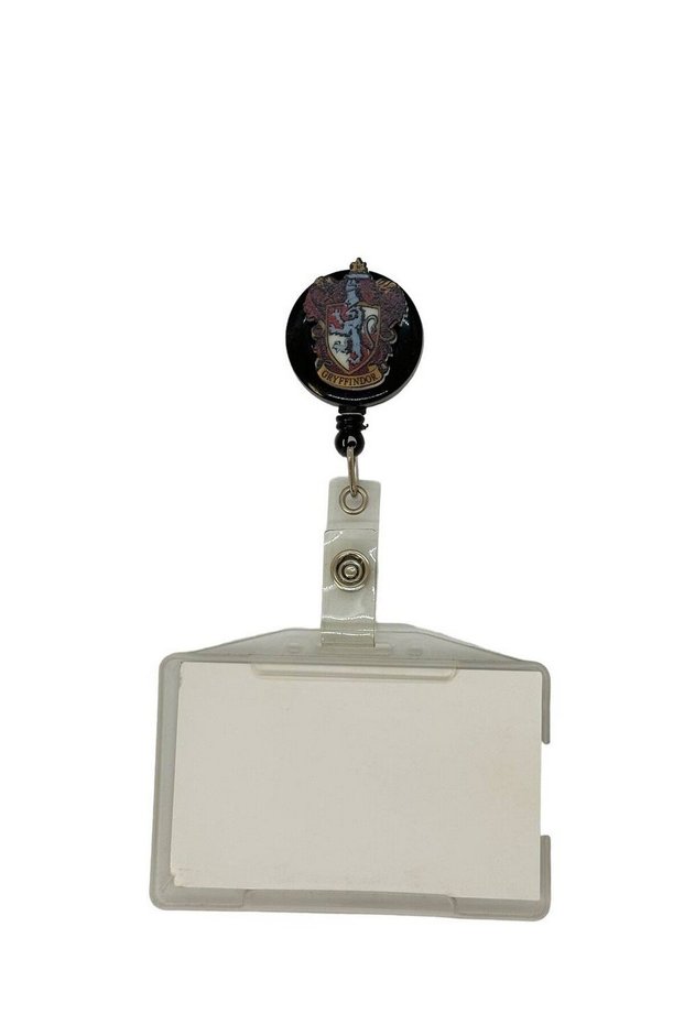Wizard with Glasses Set 1 Themed Plexiglass Printed Yoyo Card Holder Yoyo Id Badge Holder