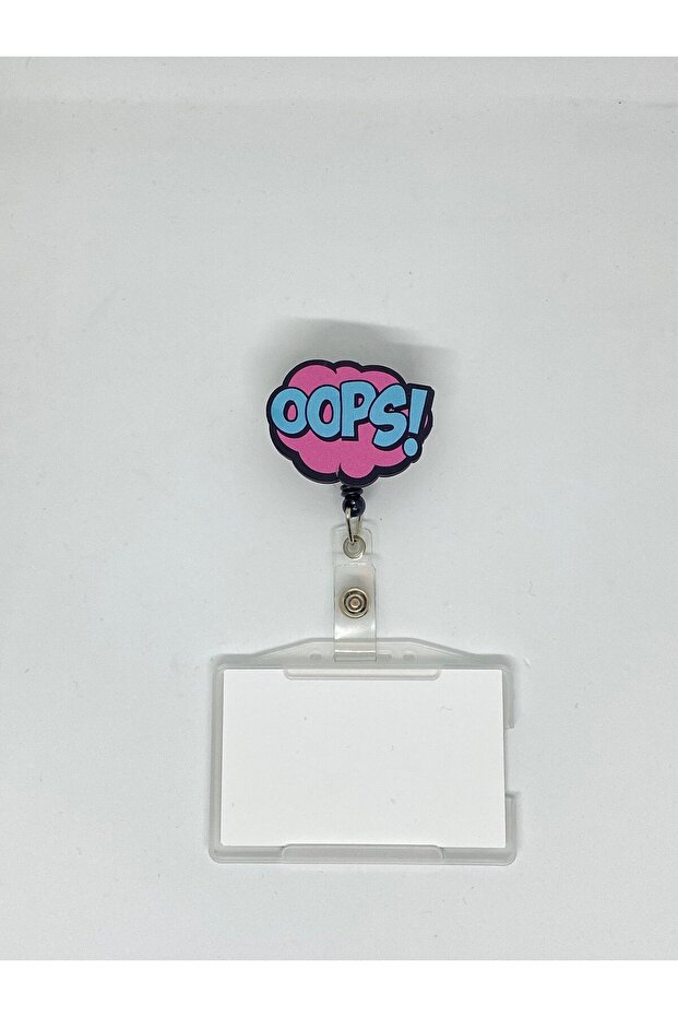 Oops Themed Yoyo Card Holder Yoyo Badge Holder