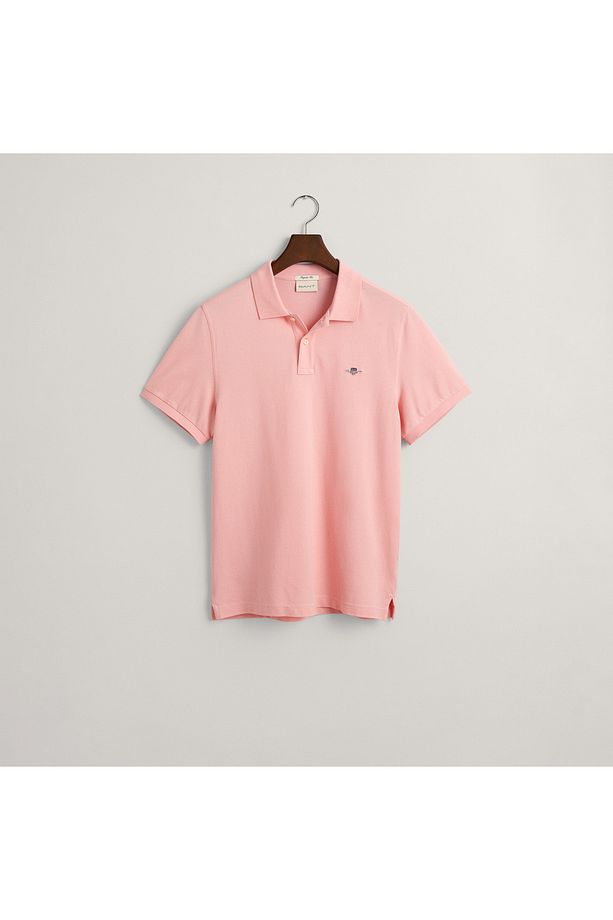 Erkek Pembe Regular Fit Logolu Polo - 4