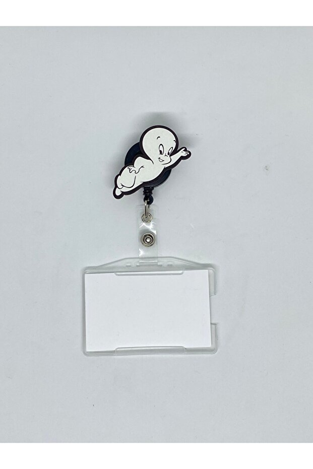 Cute Ghost Themed Yoyo Card Holder Yoyo Id Badge Holder