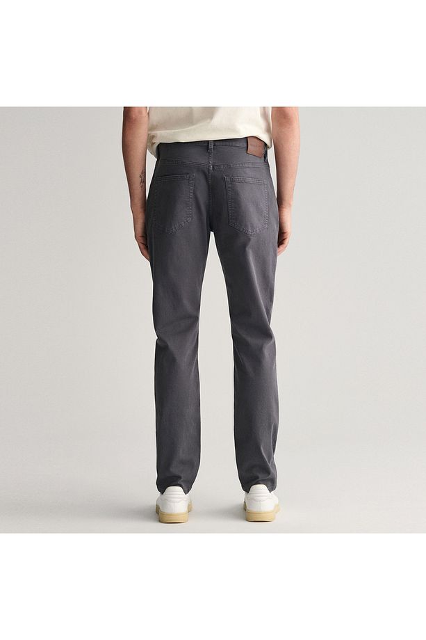 Erkek Gri Slim Fit Jean - 3