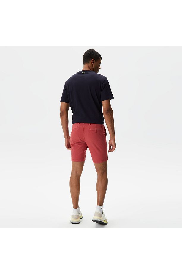 Erkek Regular Fit Pembe Bermuda Şort - 2
