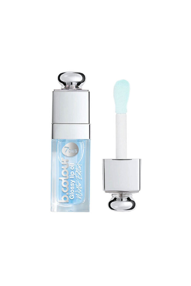 Glossy Lip Oil B.Colour - 01 Cool Baby, Winter Edition - 9 Gr