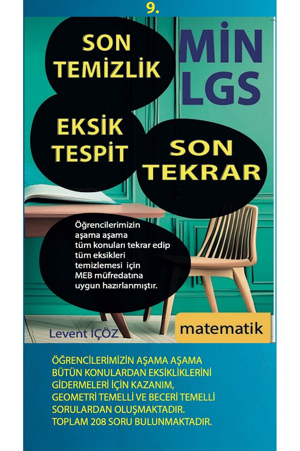 Lgs Matematik Seti - Tüm Matematik Seti-12 Kitap -net Artıran Set - 8