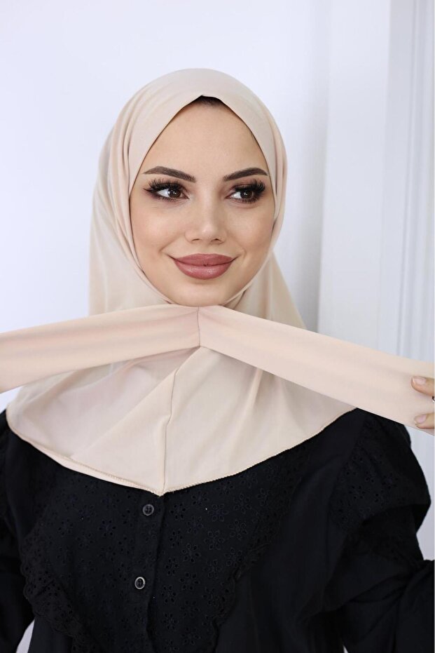 Çıtçıtlı Hijab bone - 3