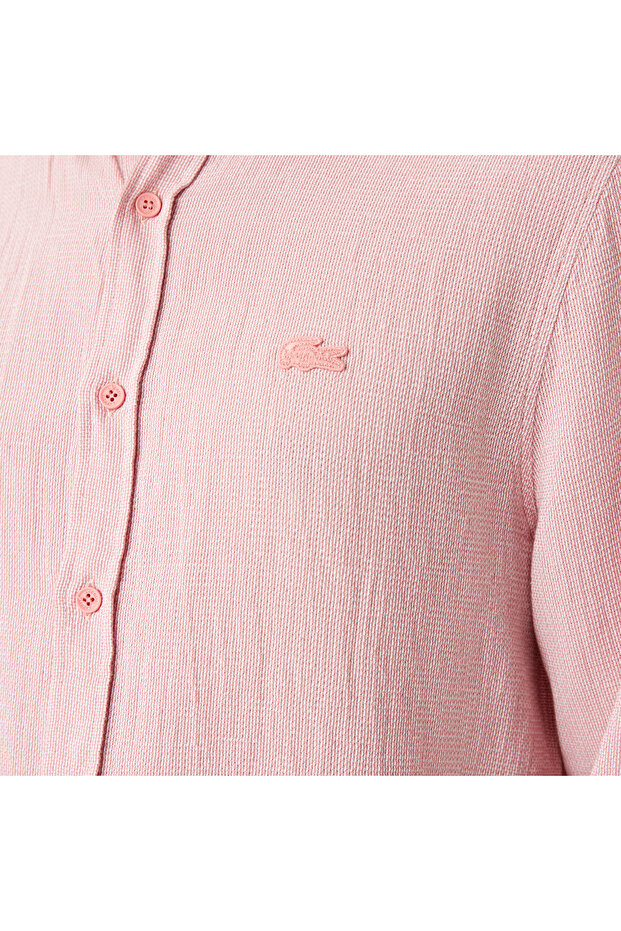 Erkek Regular Fit Pembe Gömlek - 6