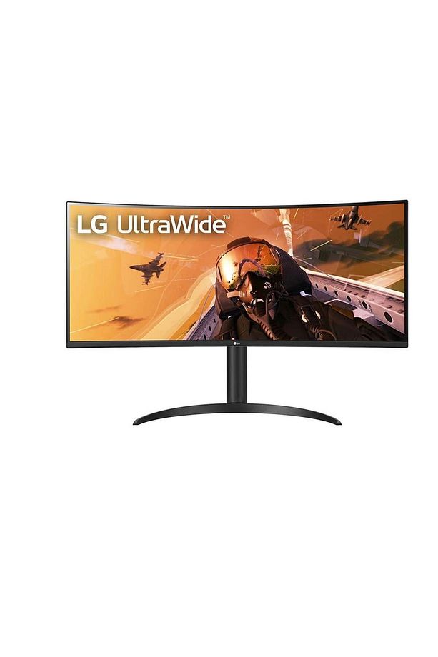 34" 34WP75CP-B 1Ms 160Hz HDMI DP QHD FreeSync Curved Gaming Monitor - 1