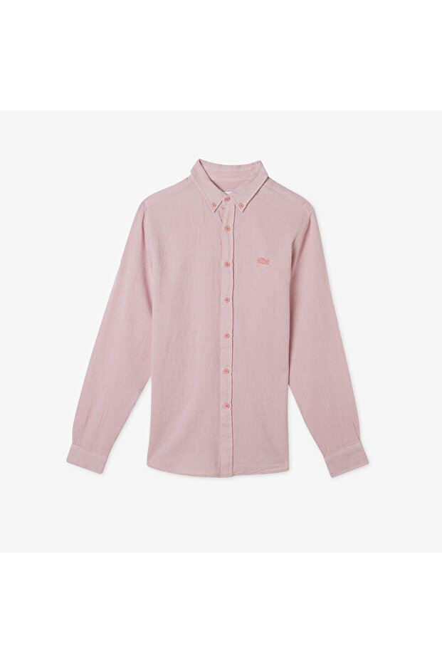 Erkek Regular Fit Pembe Gömlek - 3