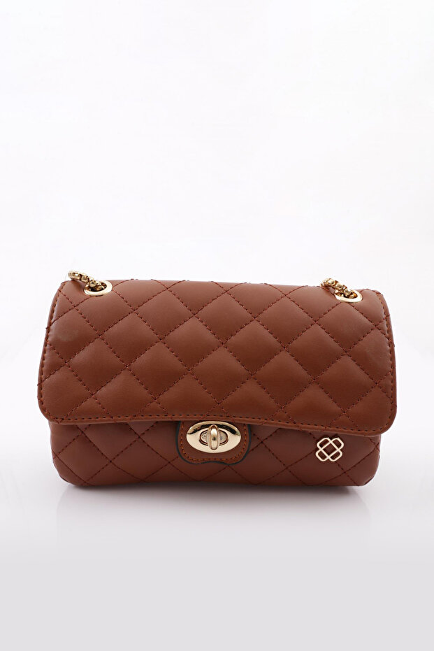 Kadın Çapraz Çanta Taba 55423344 - 1