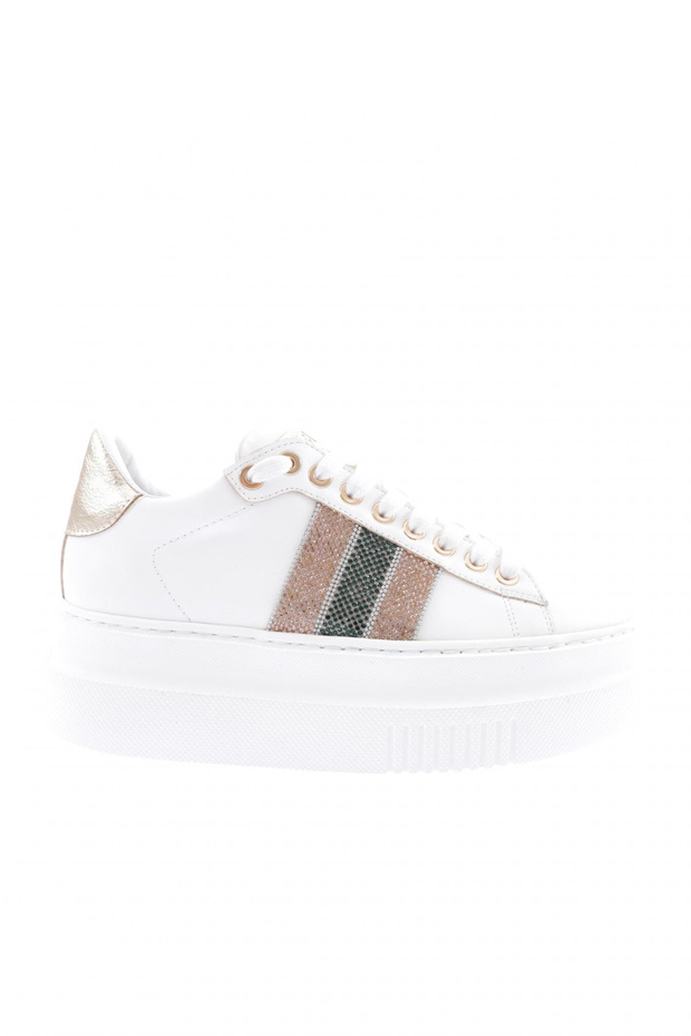 Women's Thick Silver Stone Sneakers Shoes White 15299763118