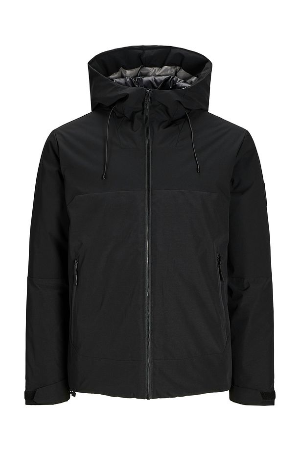 Jack Jones Jcoaıden Transıtıonal Jacket Pls Erkek Siyah Büyük Beden Ceket 12263064-02 - 1