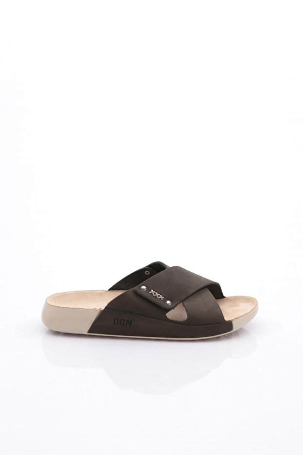 Women's Strappy Slippers - Khaki Nubuck 26372623