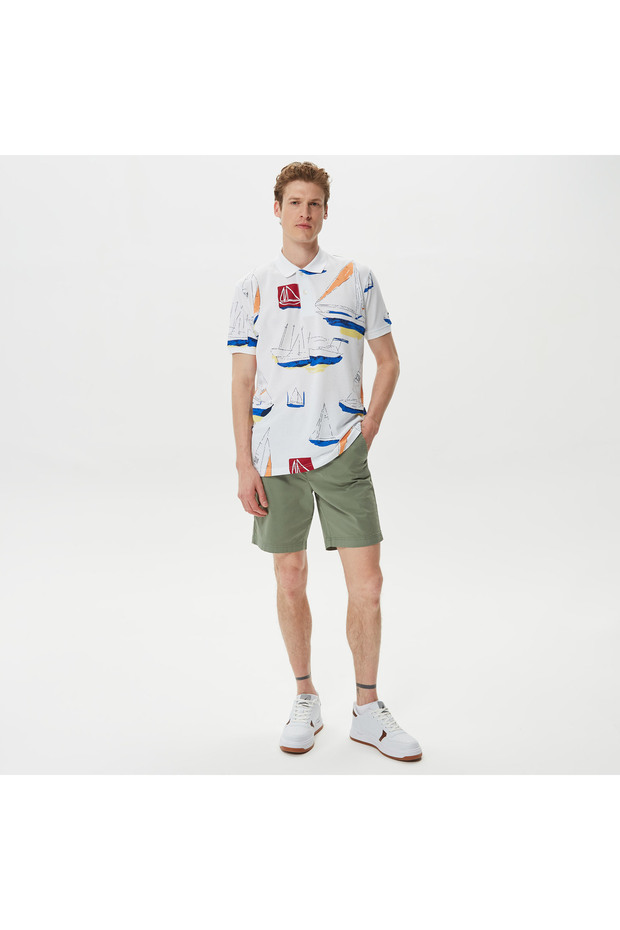 Men's Green Bermuda