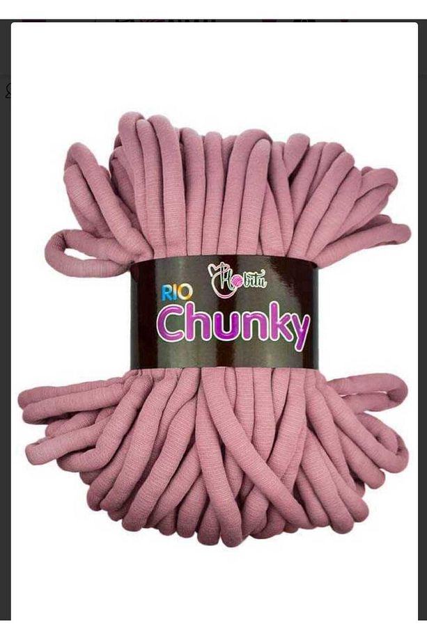 Marshmallow dev örgü ipi chunky ip - 1