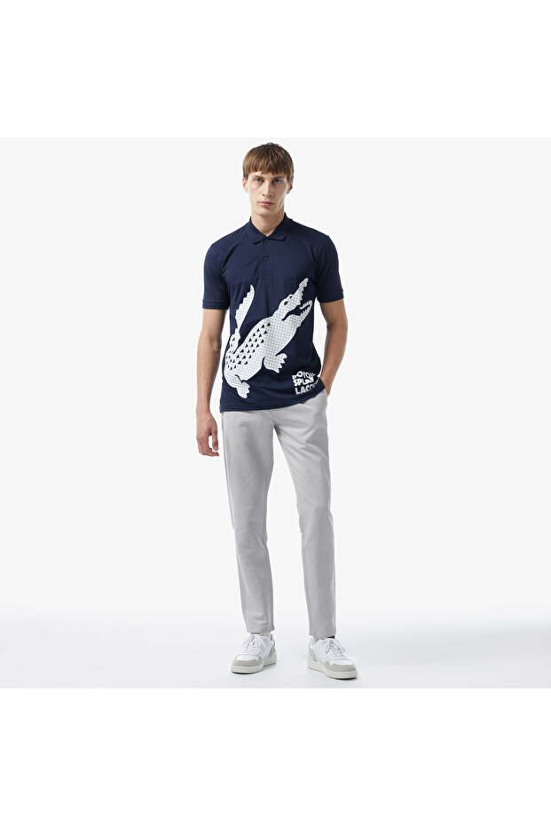 Erkek Tapered Fit Gri Pantolon - 1