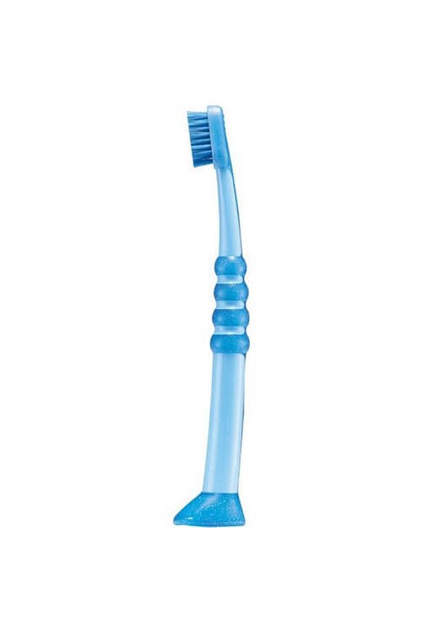 4260 Curakid Bebek Ve Çocuk Diş Fırçası Ultra Soft 0 - 4 Yaş Açık Mavi - 1
