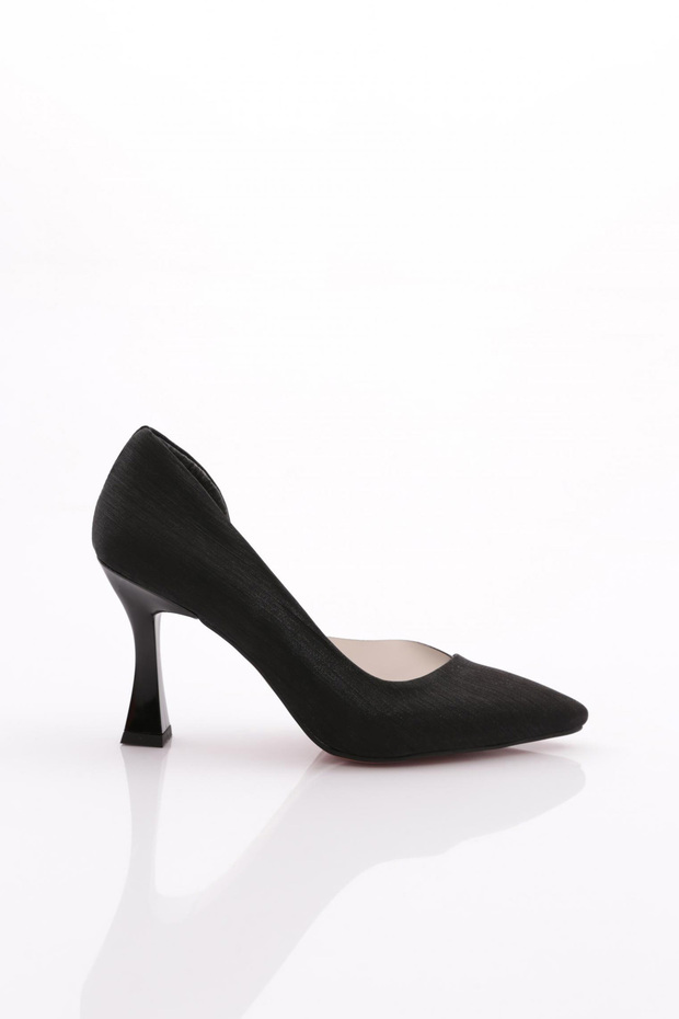 0653 Women's Pointed Toe, Open-Toe, Transparent High-Heeled Shoes