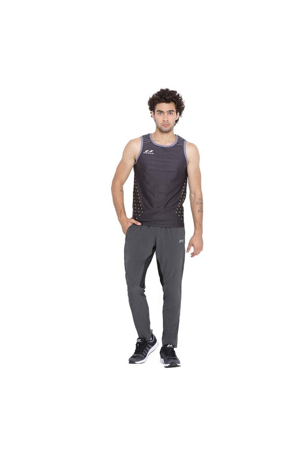 Aqua-2 Track Pant for Men (Dark Grey, XXL)  | Lower for Jogging, Running, Nights - 5