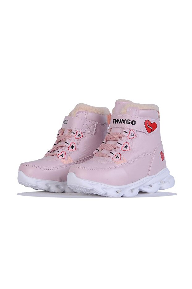 9065 Baby Girl Thermal Fur Boots