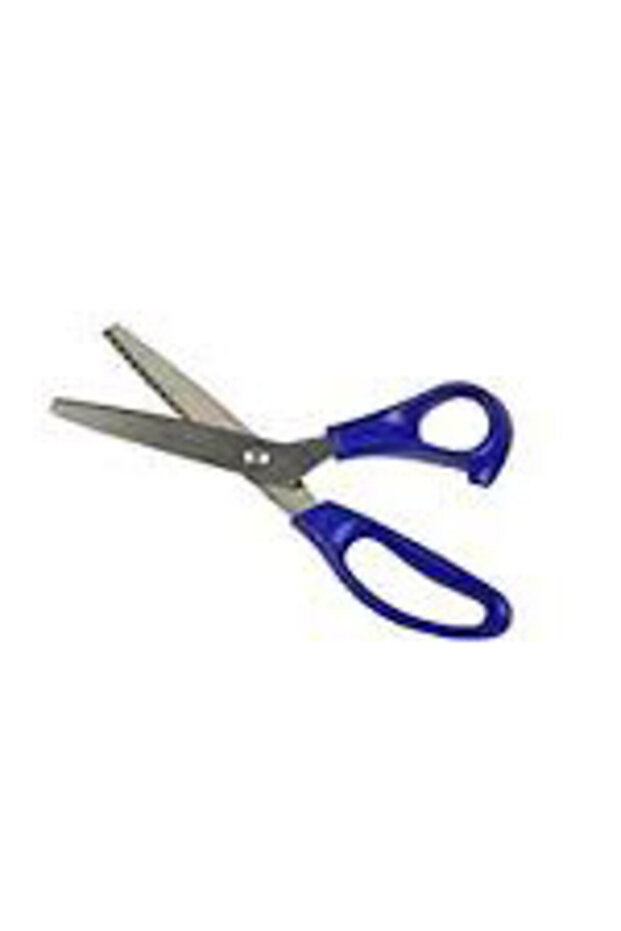 Zig Zag Shape Slimming Scissors (4738) - 1