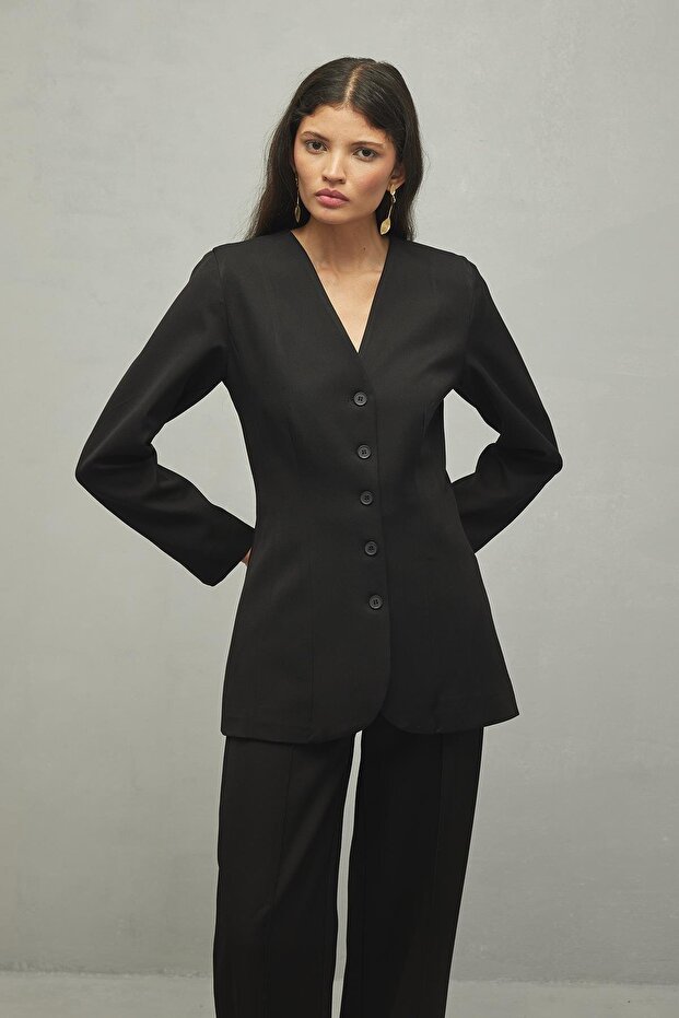 Pensli Ceket Siyah - 3