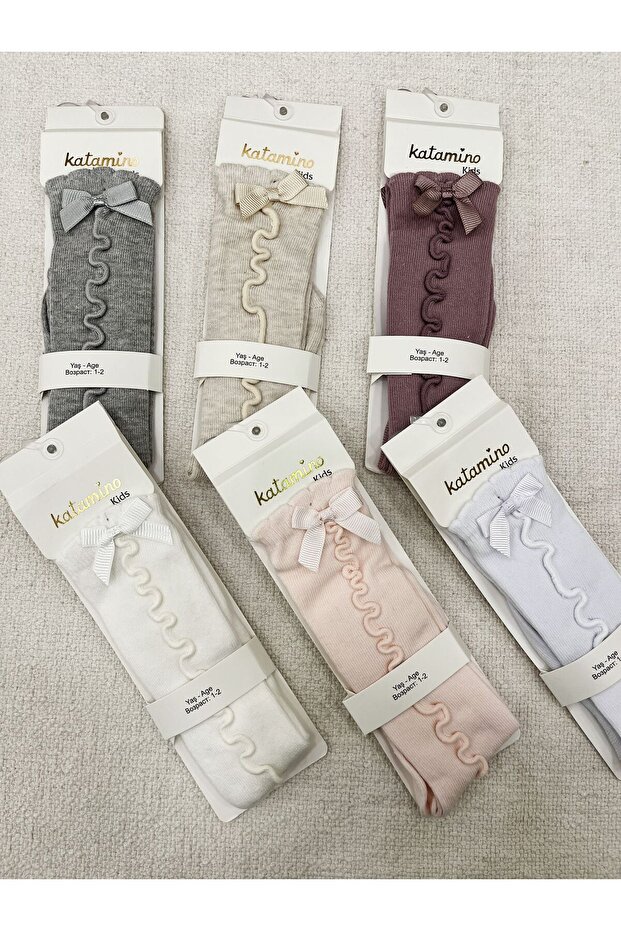 Čarape za devojčice do kolena - 3