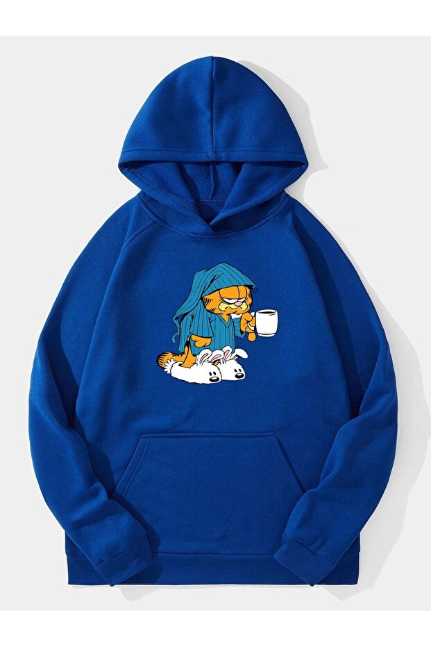 سويت شيرت بغطاء للرأس للجنسين من Garfield