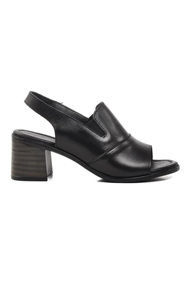 24381825Y Women's Genuine Leather Summer Heeled Shoes