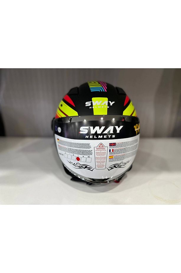 KASK SWAY SW 765 COLOUR FULL ÇENESİZ - 2