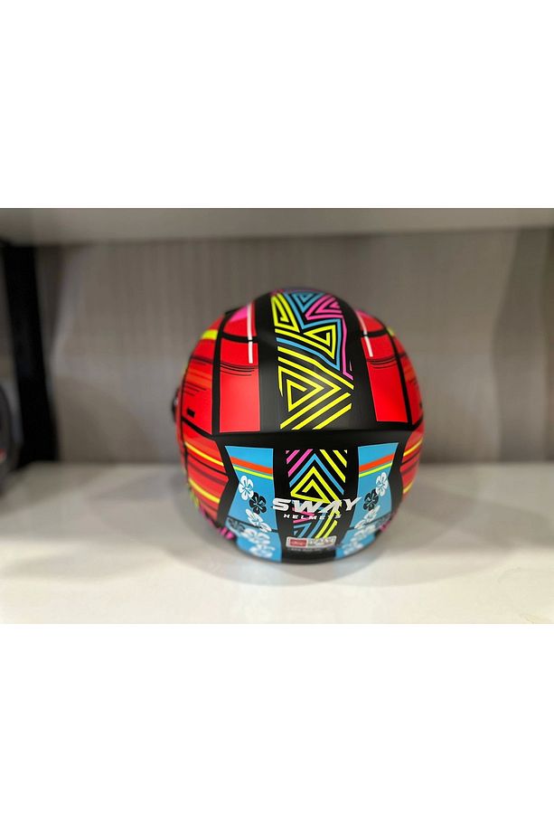 KASK SWAY SW 765 COLOUR FULL ÇENESİZ - 5