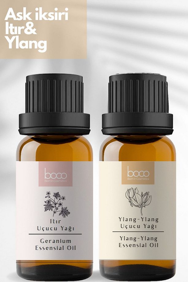 Ylang Ylang & Itır Saf Aromaterapi Uçucu Yağı Avantajlı 2 Li Set (20 ML) - 3