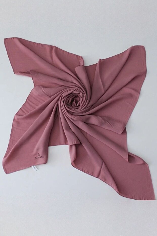 110X110 Aerobin Jazz Large Scarf - Dried Rose