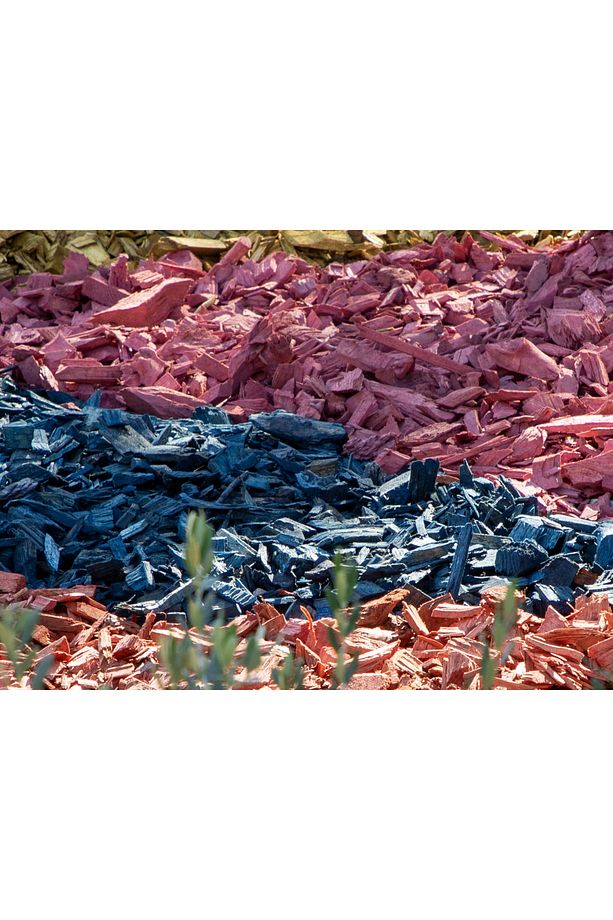 Sarı Renkli Malç 40 Litre 2-5 Cm Renkli Ağaç Kabuğu Renkli Ağaç Yongası Bahçe Dekor Peyzaj Mulch - 4