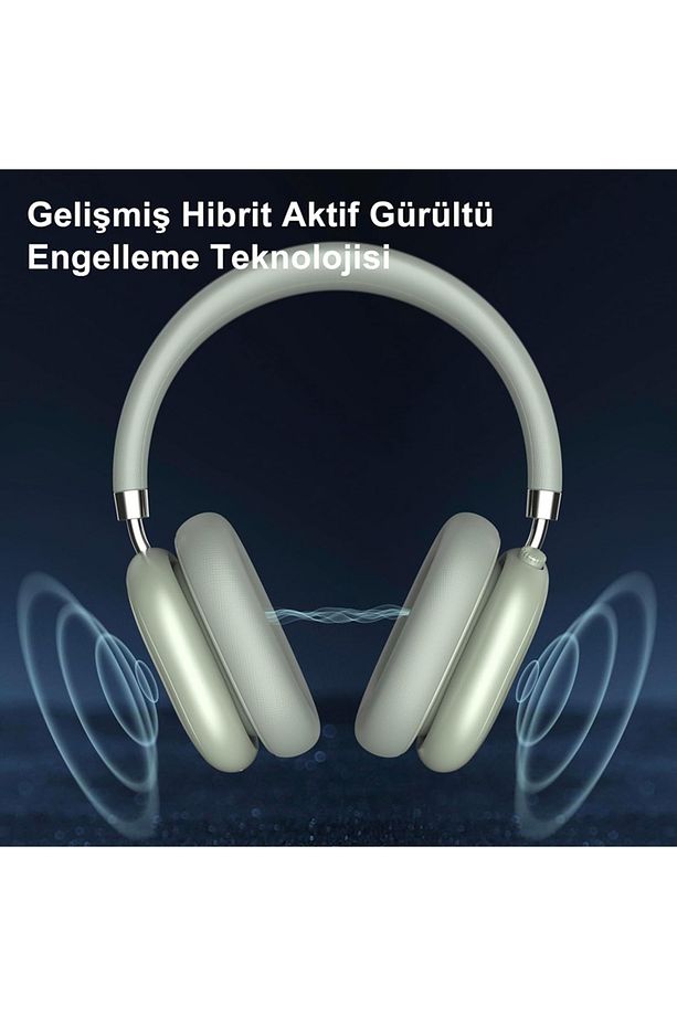 Hp5 Anc Kulak Üstü Kablosuz Bluetooth Kulaklık - 2